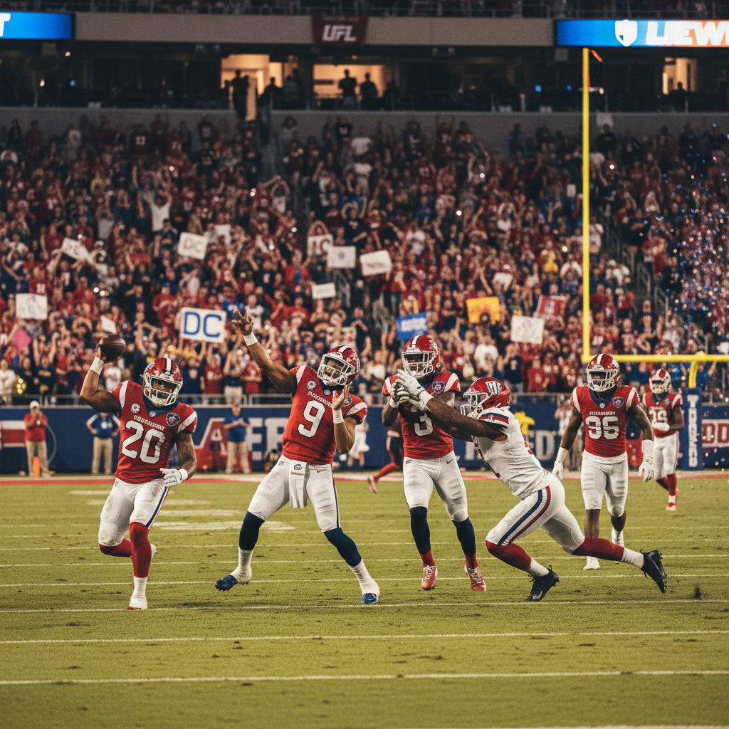 DC UFL Team Eyes Top Spot After St. Louis Victory, Prepares for Birmingham Road Test