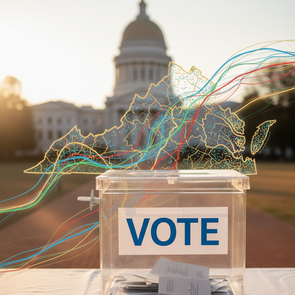 Virginia Voters Approve Mid-Decade Redistricting Amendment, Fairfax Results Crucial