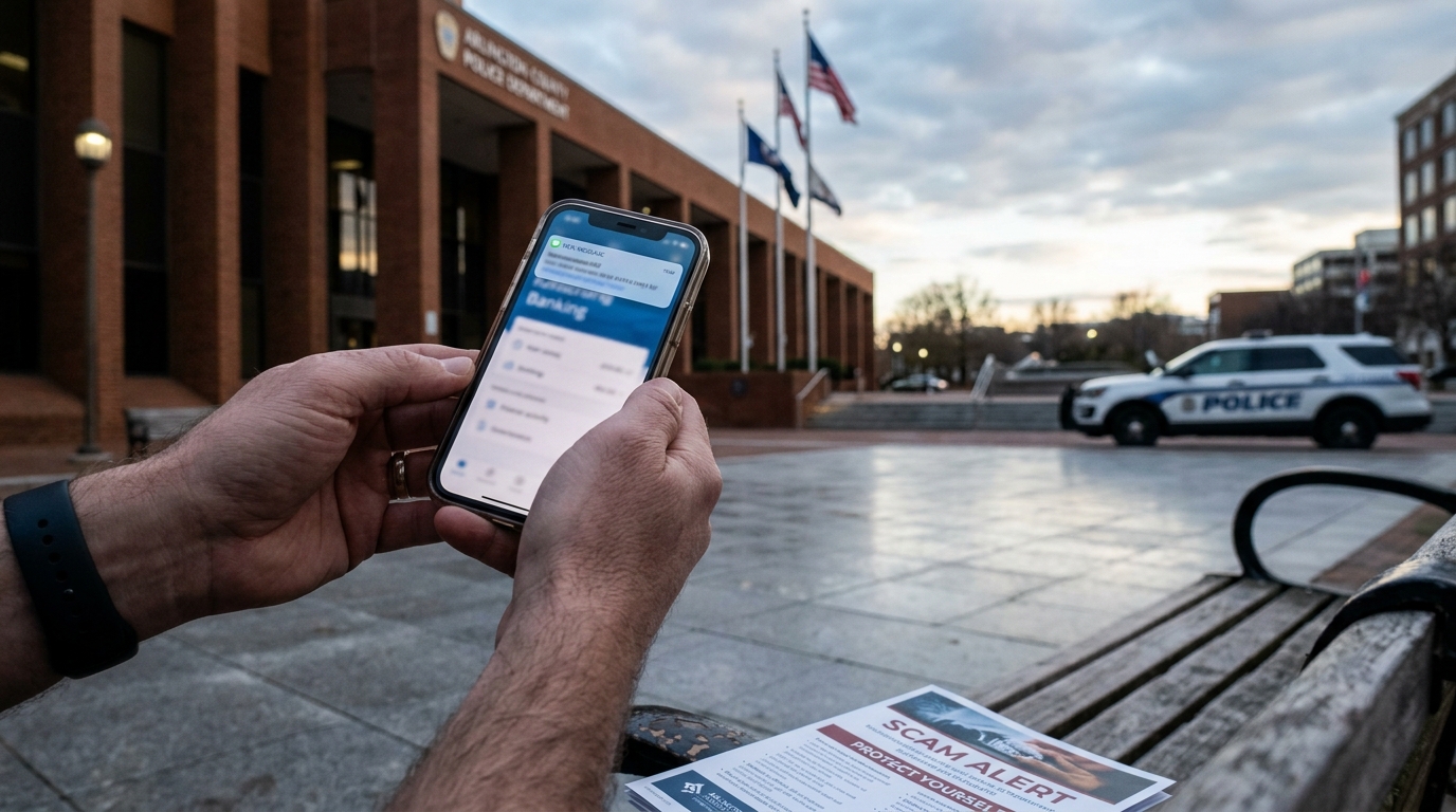Arlington Police Alert Residents to Surge in Scams: Fake Bank Calls and Bogus Toll Texts