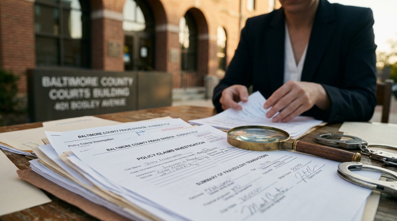 Baltimore County Insurance Agent Charged in Felony Theft, Identity Fraud Scheme