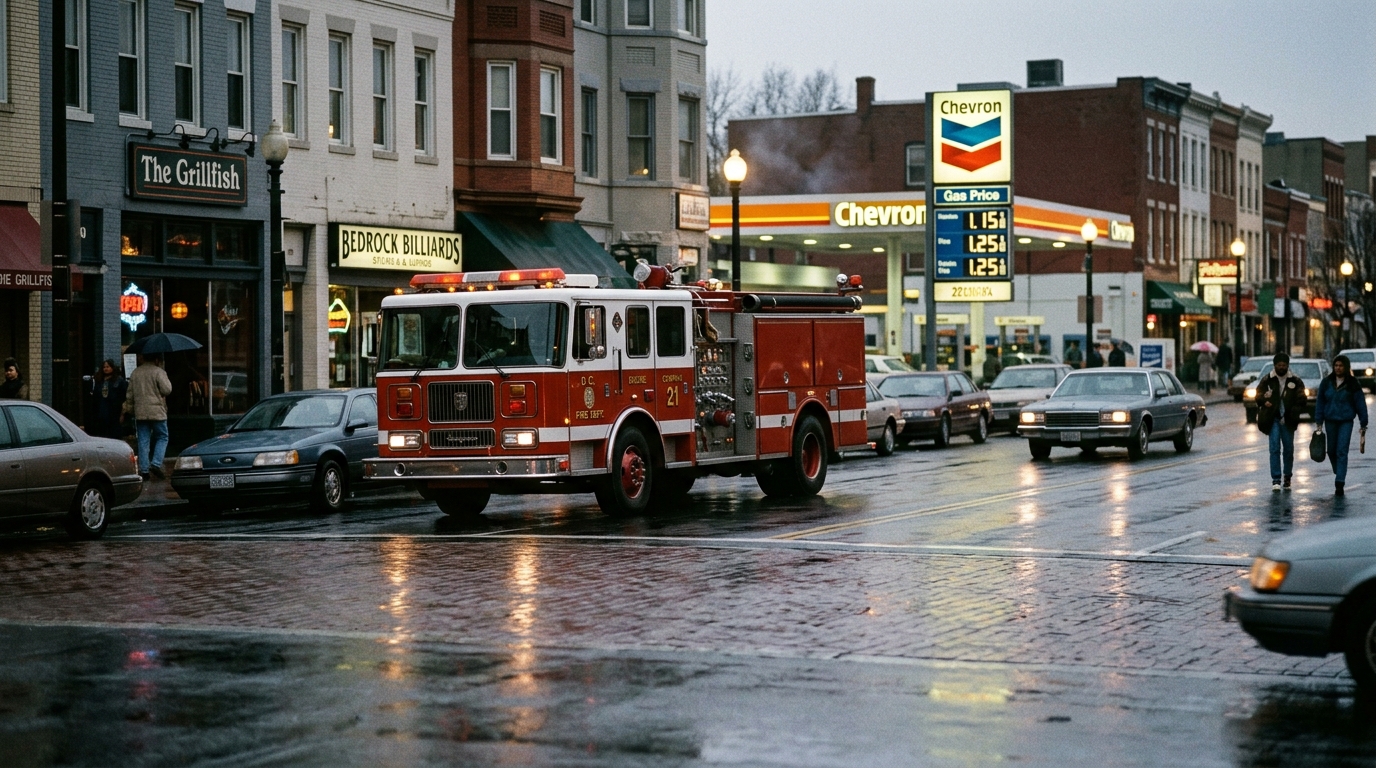 A Glimpse Back: Clint Eastwood Film Unearths 1993 Adams Morgan on 18th Street NW