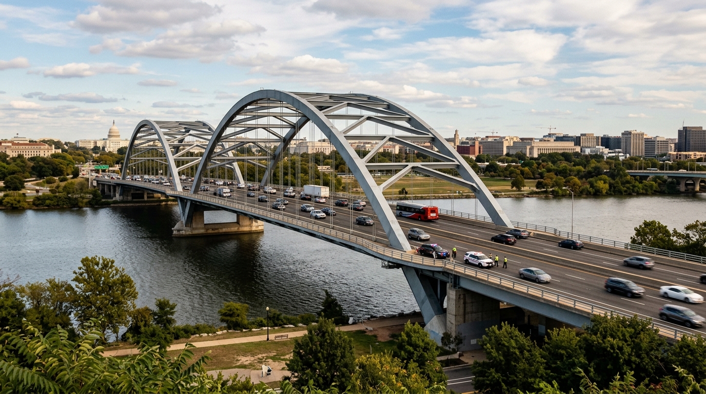 Frederick Douglass Bridge Incident: Florida Man Reportedly Plans to Descend from Structure