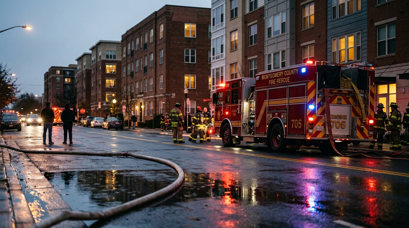 Montgomery County Considers Mandating Fire Hoods in Apartments to Boost Safety