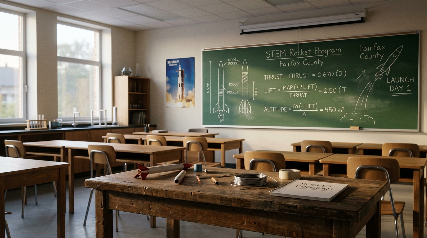 Fairfax County School Rockets Towards New STEM Program