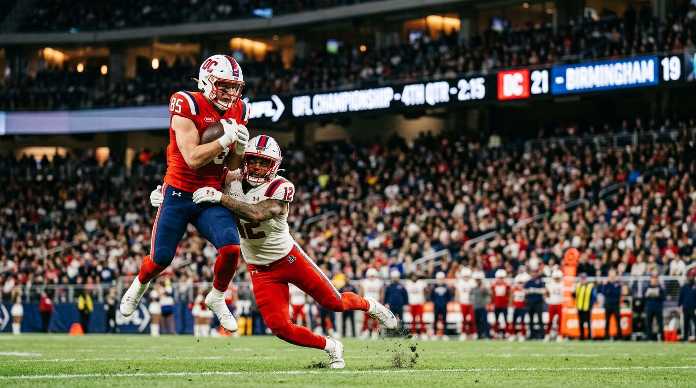 DC Team Slips in UFL Standings After Tough Loss to Louisville, Faces Critical Orlando Matchup