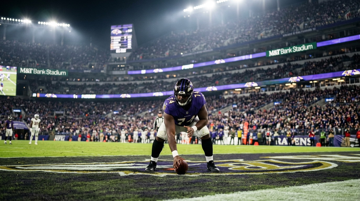 Ravens Rookie Vega Ioane Tackles Demanding Center Role