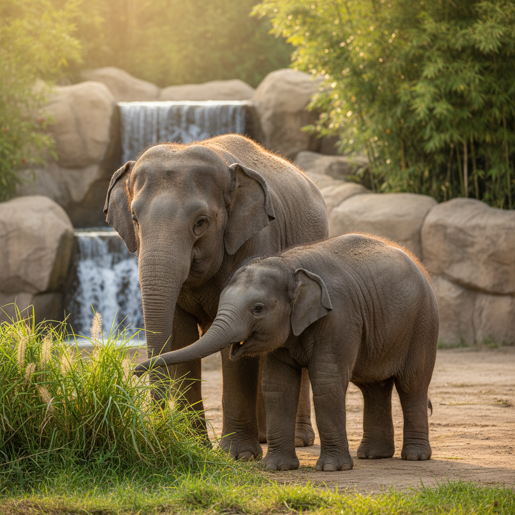 Washington, D.C. Welcomes Linh Mai: National Zoo's First Elephant Calf in 25 Years Makes Public Debut