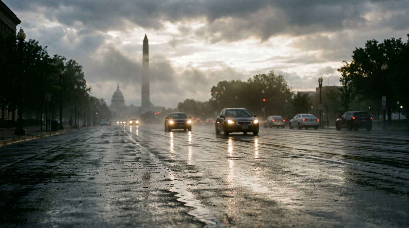 Morning Fog Lifts for a Sunny, Mild Afternoon Across DC