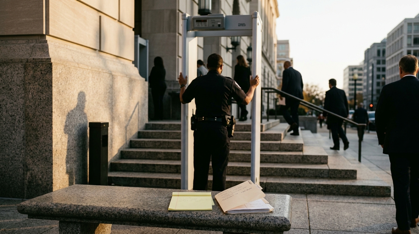 Preliminary Hearing Underway for Accused WWII Memorial Vandal in Washington, DC