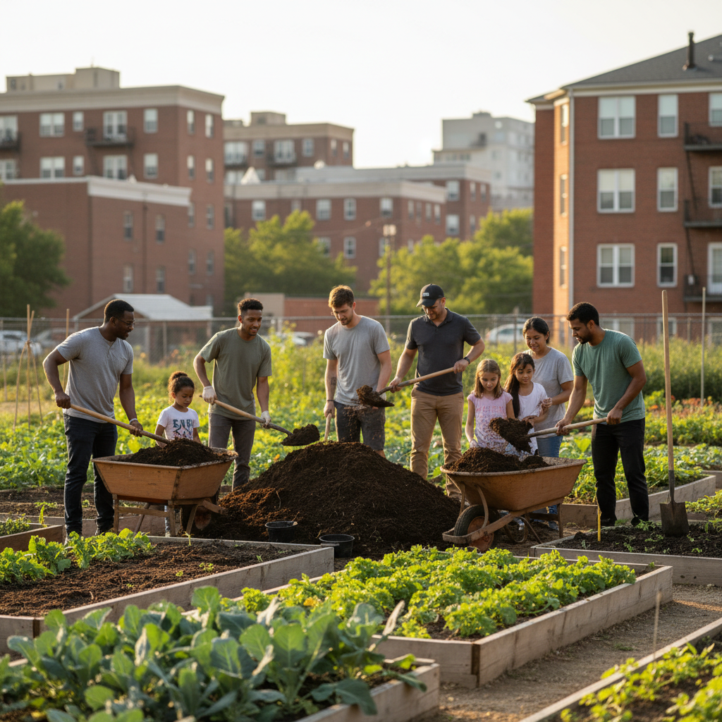 Community Unites: Bruce Monroe Garden Seeks Volunteers for Essential Soil Delivery Day on Georgia Avenue NW