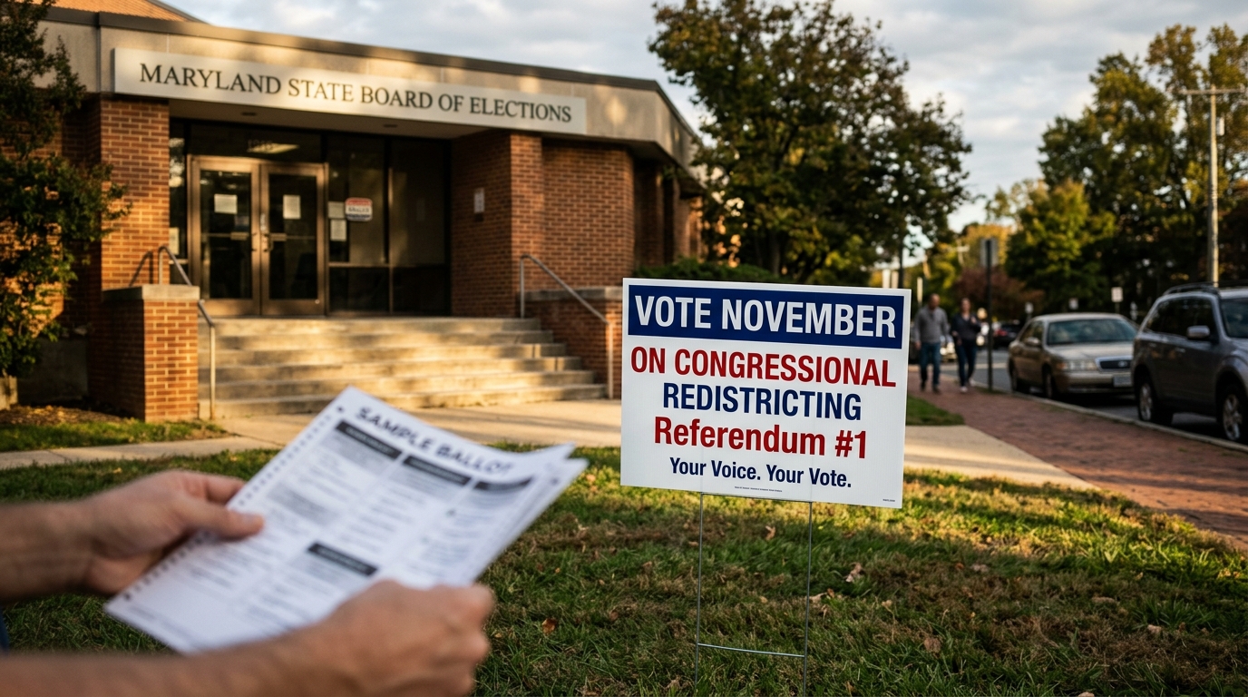 Maryland's Top Court Paves Way for Congressional Redistricting Vote This November