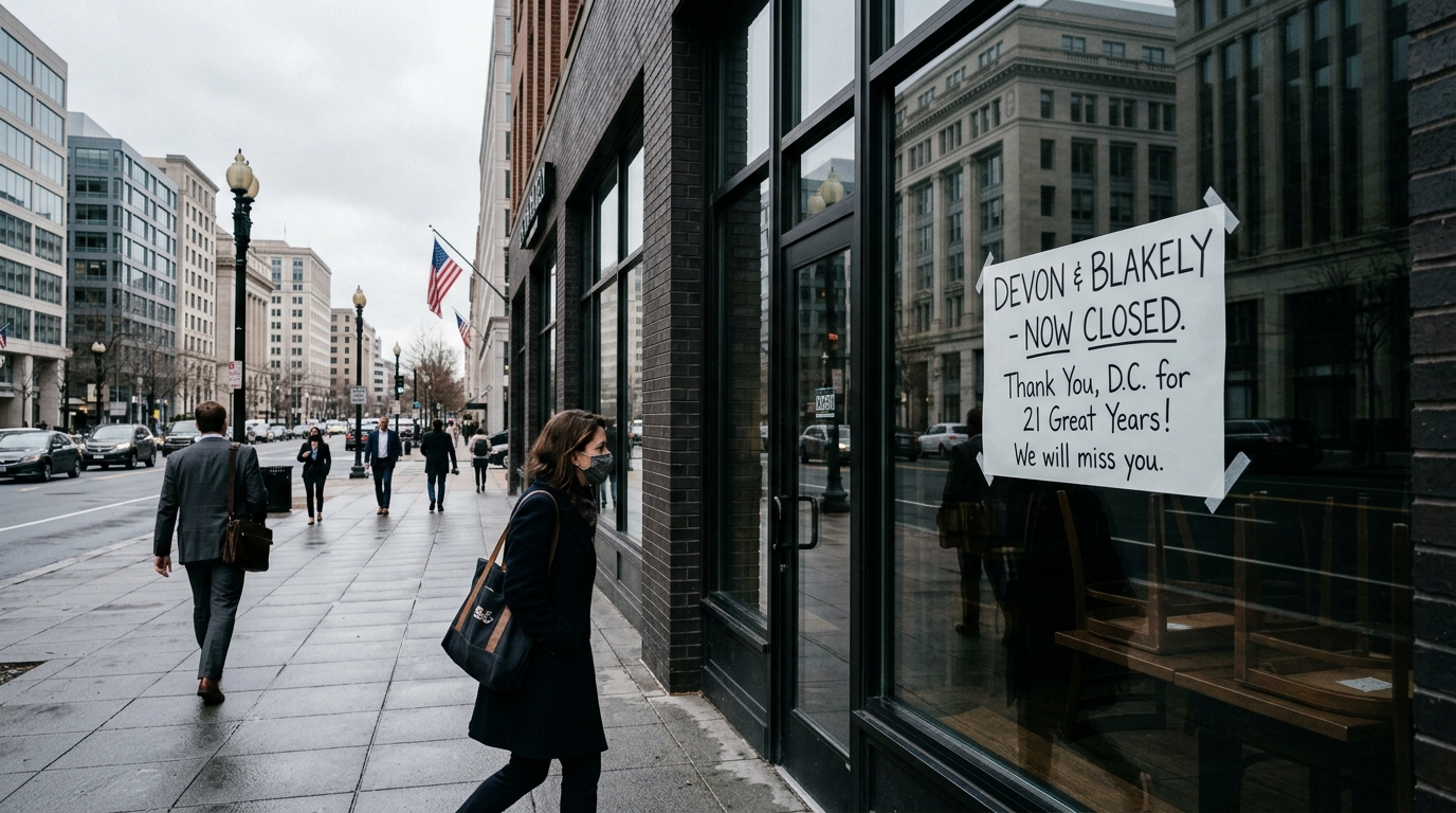 Devon & Blakely Closes Long-Standing Pennsylvania Avenue Location After 15 Years