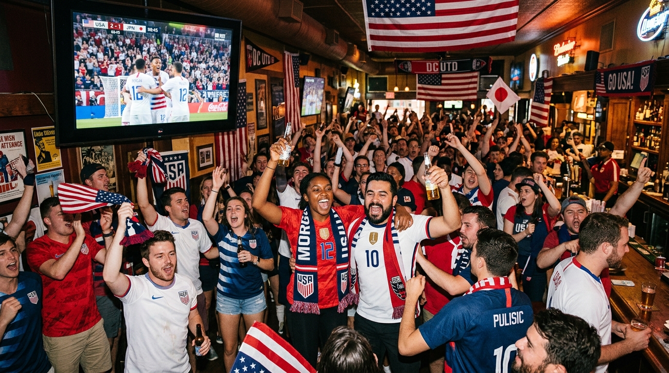 DMV Fans Rally as USMNT Takes on Japan in International Friendly