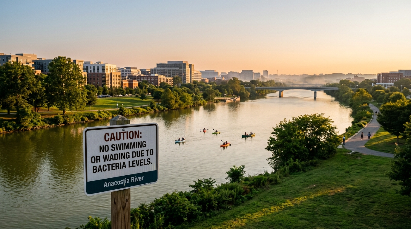 Anacostia River Water Quality on the Rise, But Still Not Safe for a Swim