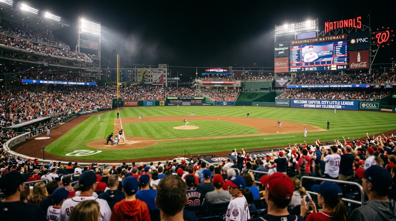 Capitol City Little League Kicks Off Season with Joyful Opening Day in DC