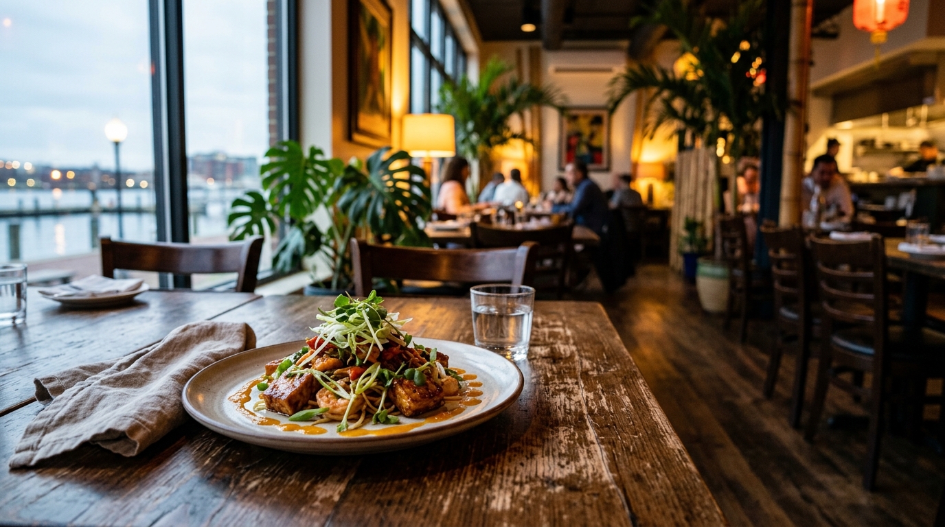 Baltimore Peninsula Prepares for "Splashy" Jamaican-Chinese Fusion Eatery, Blu Cà