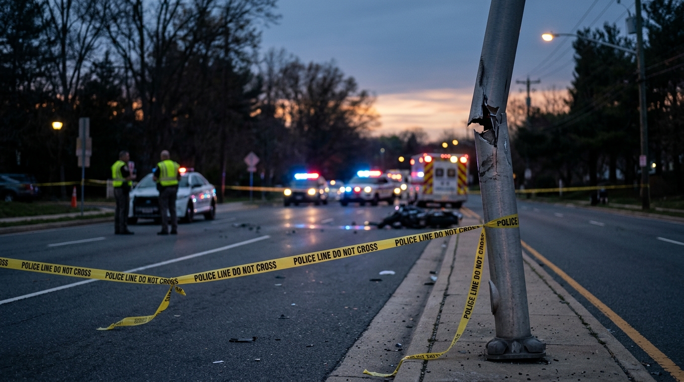 20-Year-Old Motorcyclist Dies After Northern Virginia Crash