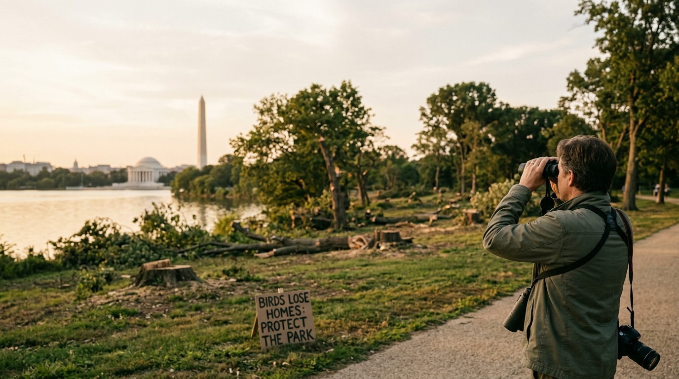 Birders Sound Alarm Over Hundreds of Lost Trees at DC's East Potomac Park