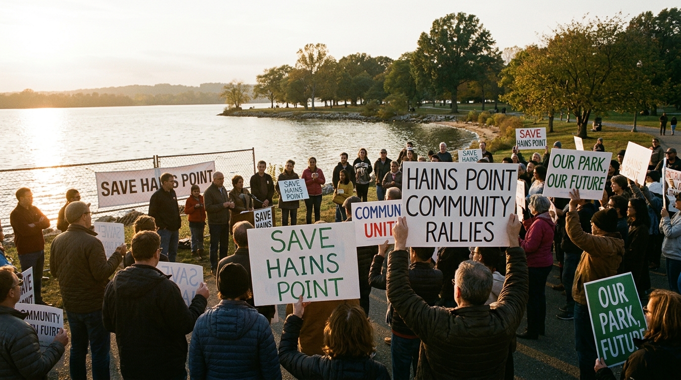 Hains Point Community Rallies as Lawsuit Sees Amendment in Washington, DC