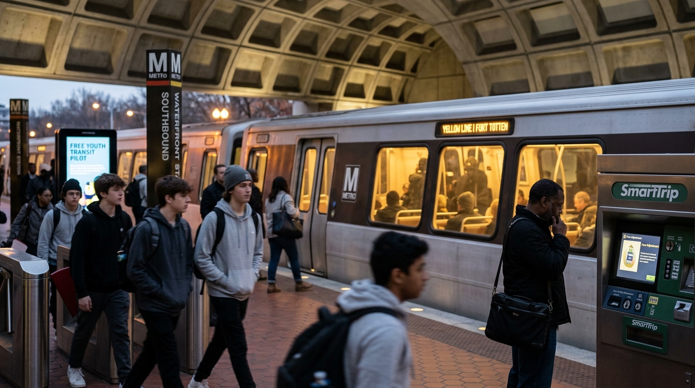 Metro Proposes Fare Hike Alongside Free Rides for DMV Youth