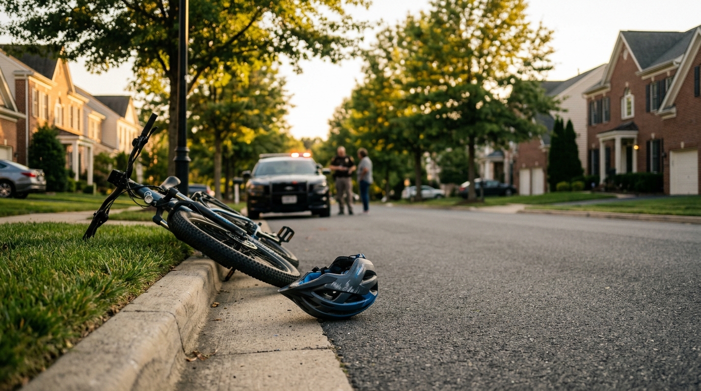 Two Teens Injured in South Riding E-Bike Crash, Prompting Local Safety Focus