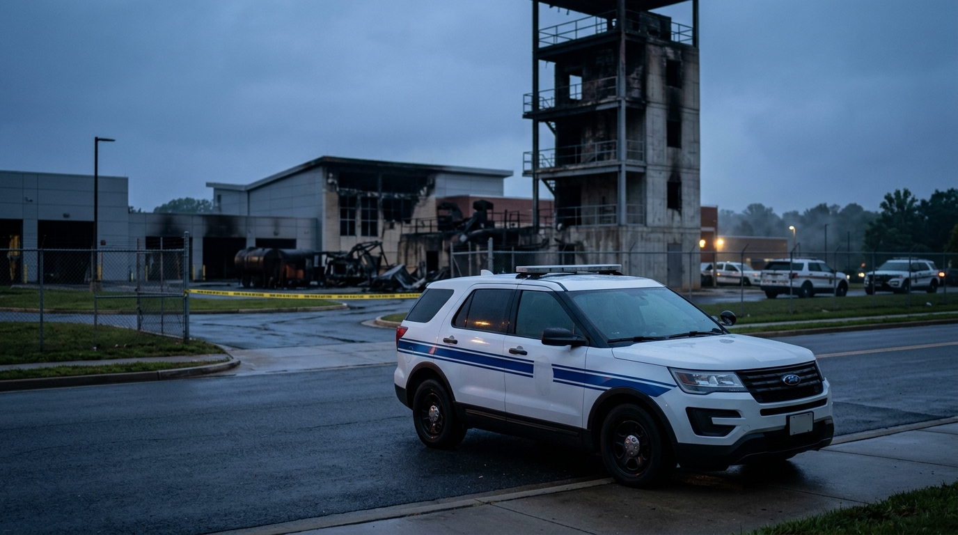 Six Arrested After Million-Dollar Arson at Fairfax County Fire Training Academy