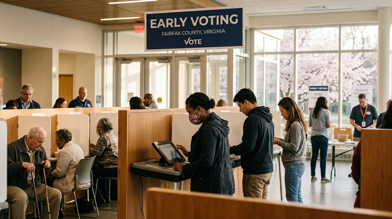 Fairfax County Expands Early Voting for Redistricting Amendment, Boosting Accessibility