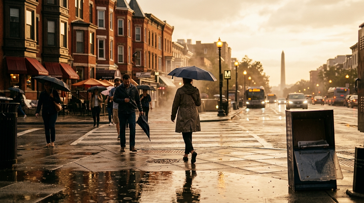 Weekend Washout Watch: DMV Braces for Evening and Sunday Morning Showers