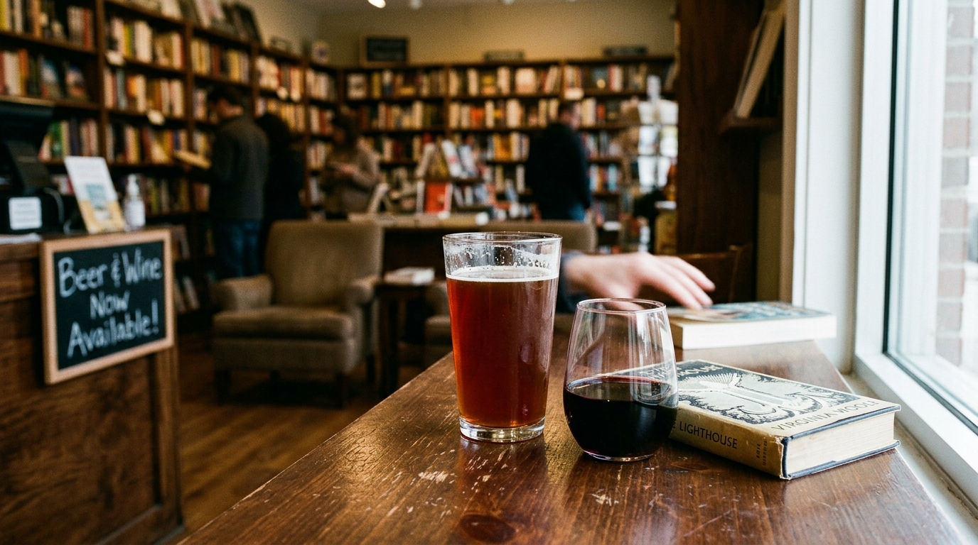 Takoma Park Bookstore Approved to Sell Beer and Wine, Enhancing Local Literary Scene
