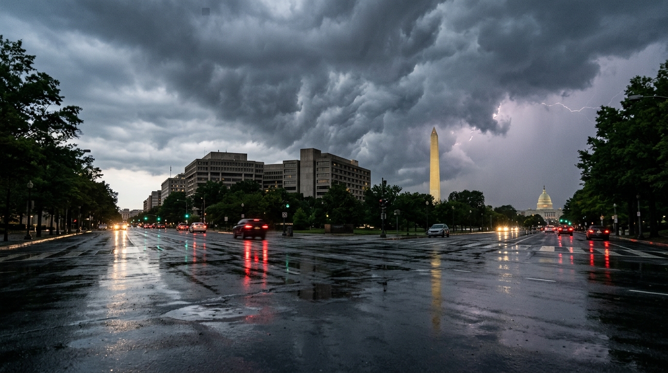 Storms Poised to Roll Through DC Region Saturday Night
