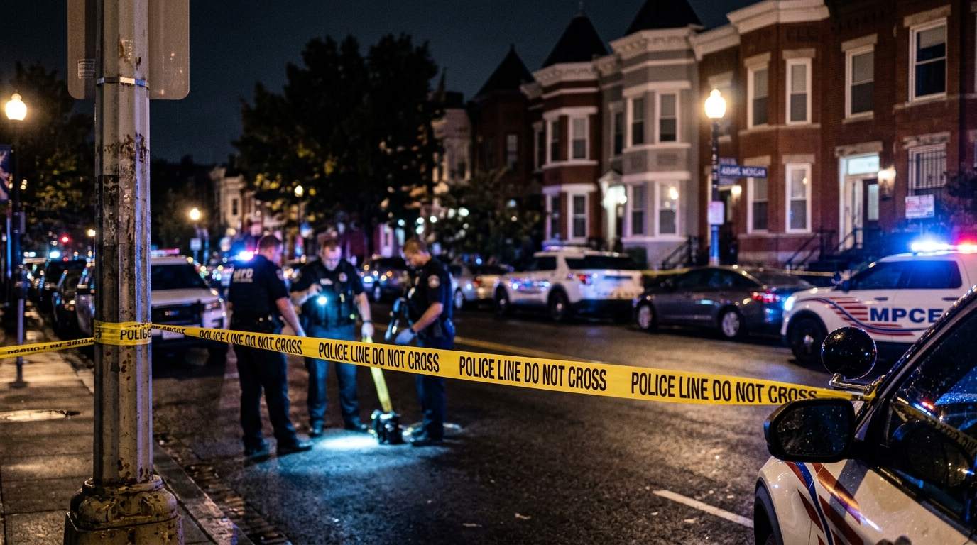 DC Police Actively Search for Two Suspects After Triple Shooting Rocks City
