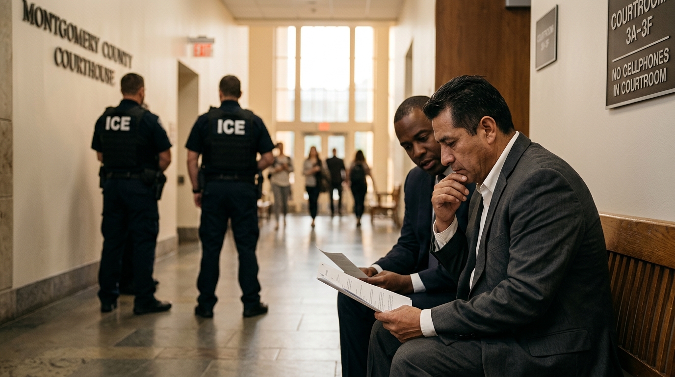 Man Shot by ICE in Maryland Takes Plea Deal, Faces Deportation