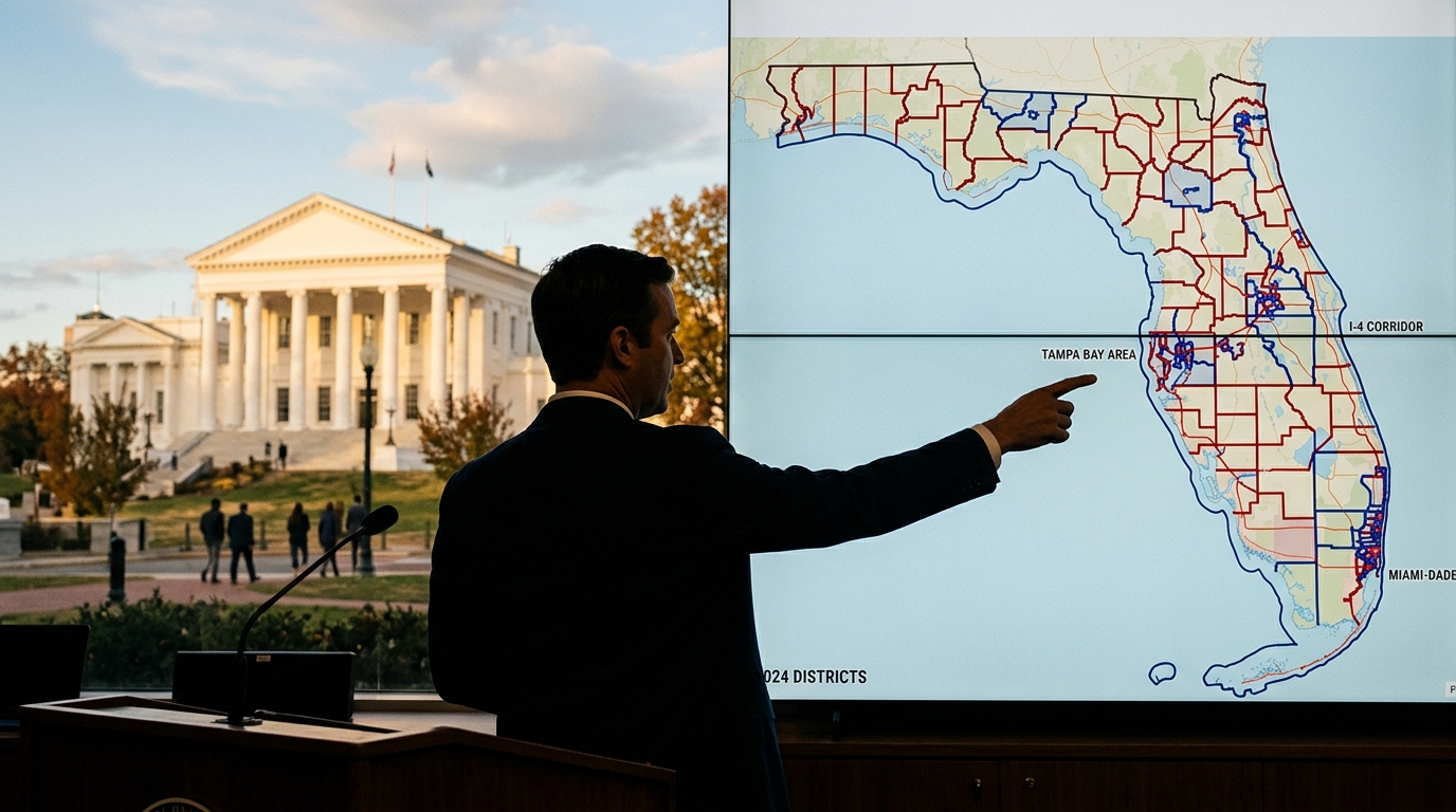 Jeffries Cites Virginia Democratic Redistricting Victory as Warning to Florida Republicans