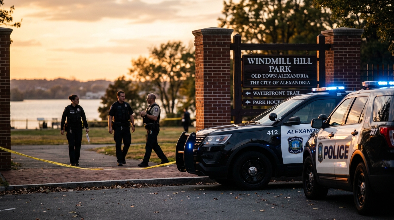 Death Investigation Underway at Windmill Hill Park in Old Town Alexandria