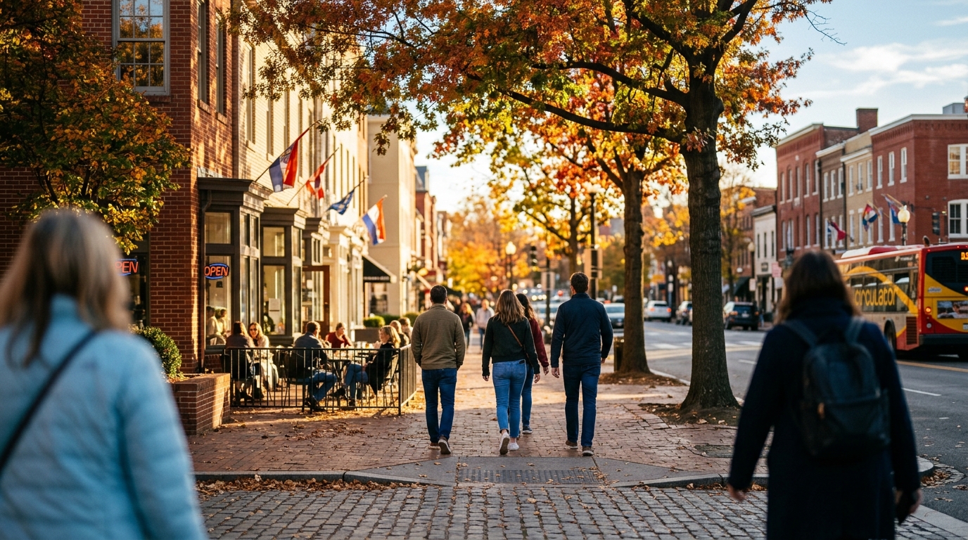 Crisp Fall Tuesday Greets Washington D.C. with Sunshine and Mild Temperatures