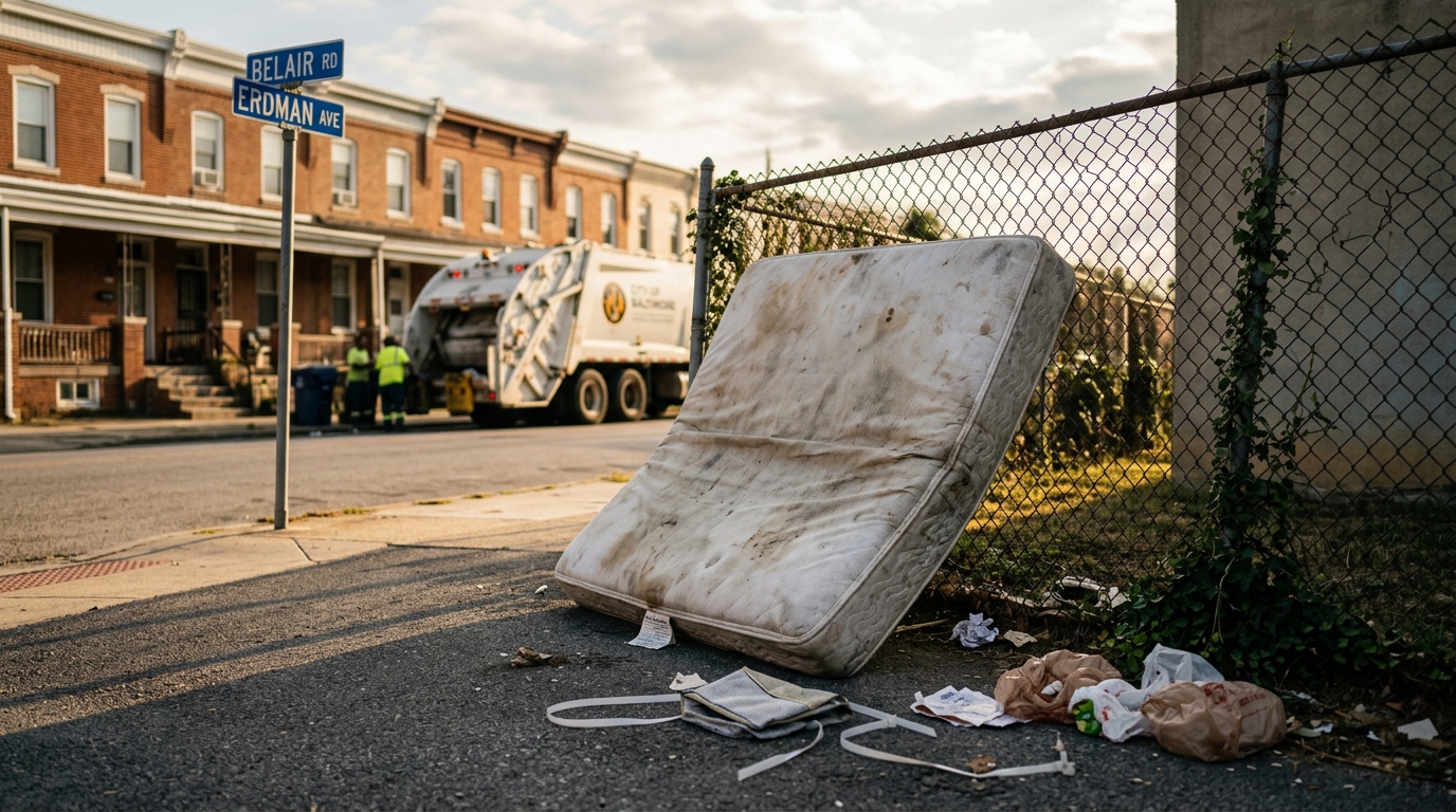 Maryland Homeowner Faces Mattress Dumping Outrage on Private Property
