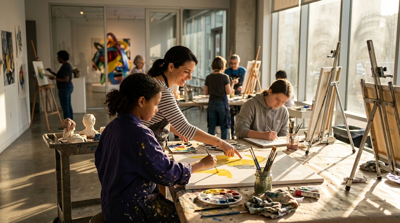 MoCA Arlington Kicks Off Fall Art Classes for All Ages Next Week