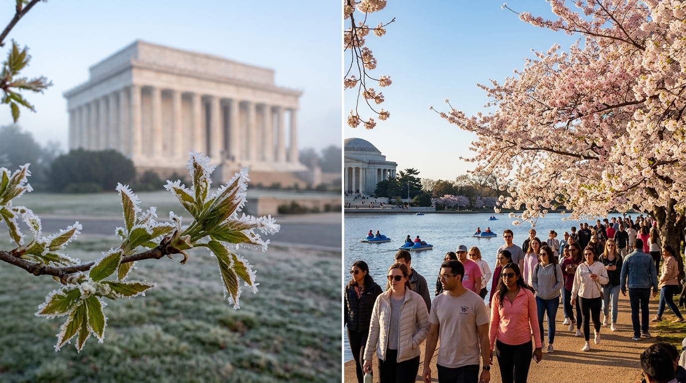 Frost Alerts Give Way to Spring Warmth Across DC Area This Week