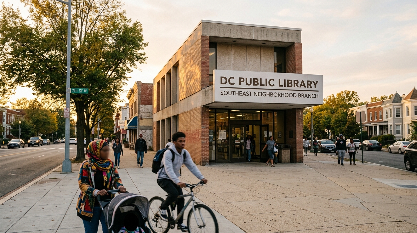 DC Library Prepares for Significant Makeover in Southeast Neighborhoods