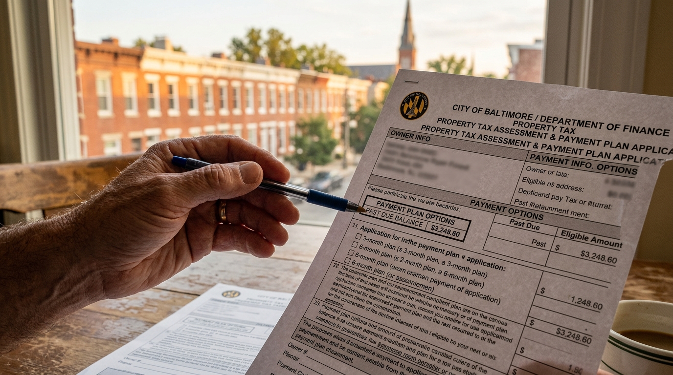 Baltimore Launches New Property Tax Payment Plan for Homeowners
