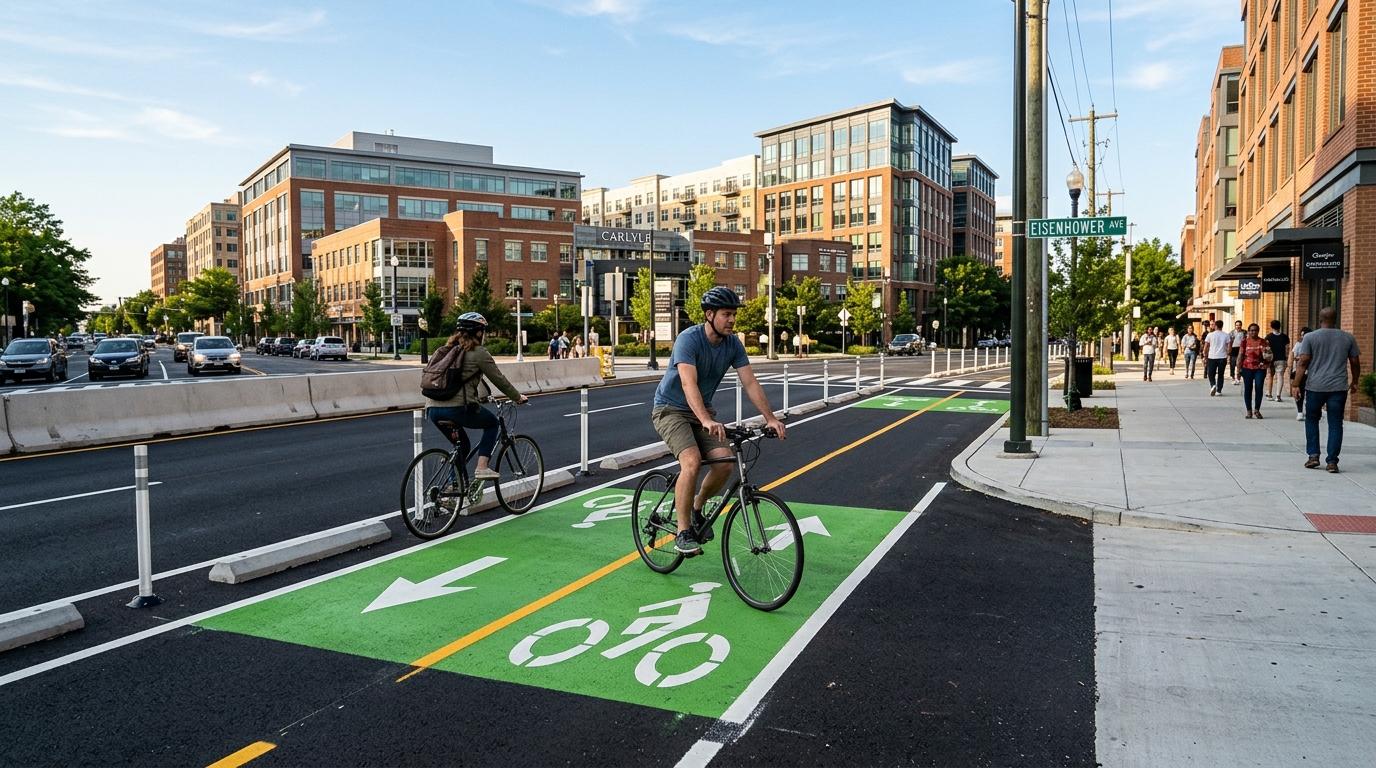Holland Lane Overhaul Transforms Carlyle with New Bike Lanes, Calmer Traffic