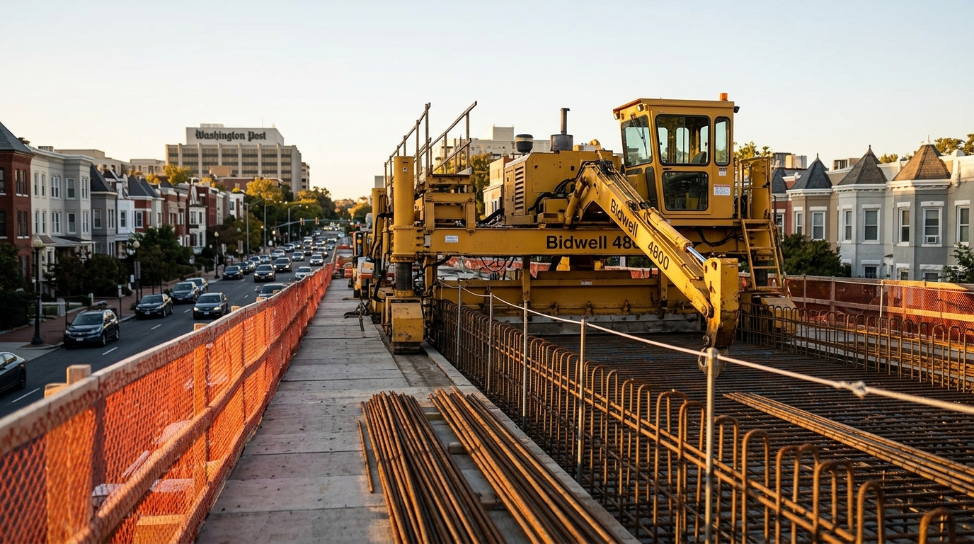 Dupont Circle Deckover Nears Major Milestone with Imminent Concrete Pouring