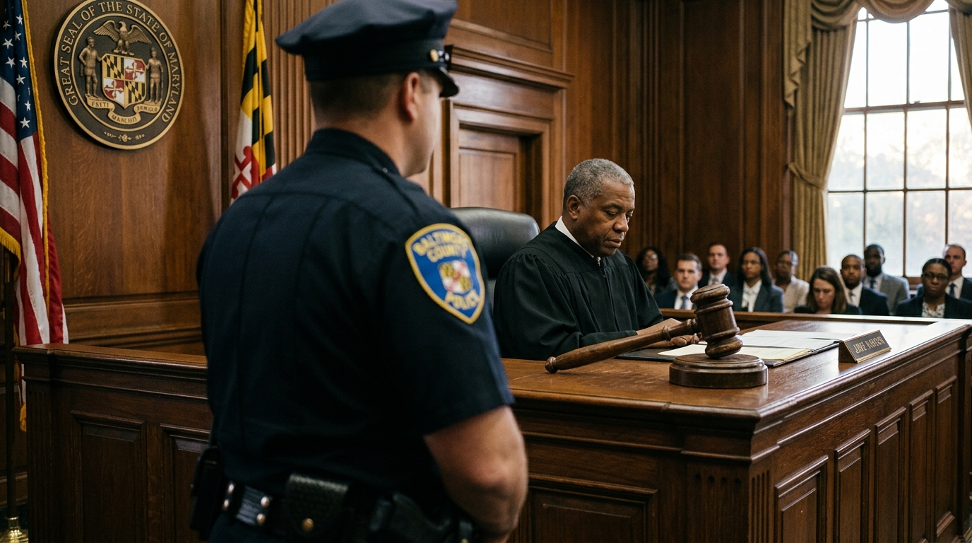 Doctor Finds Man Accused of Shooting Baltimore County Officer Not Criminally Responsible