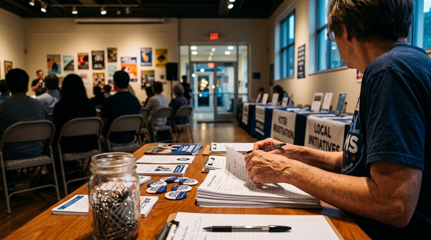 Arlington Democrats Host September Meeting and Volunteer Fair, Bolstering Local Engagement