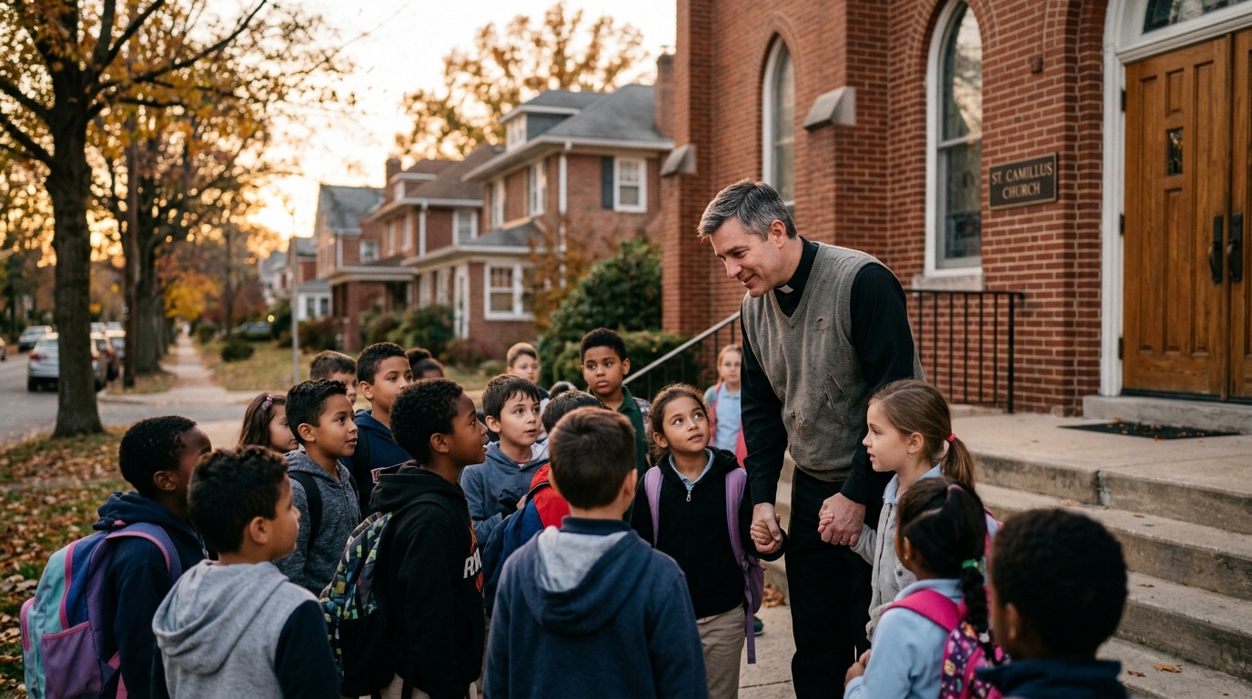 Maryland Priest Steps Up to Care for 31 Children of Deported Parents