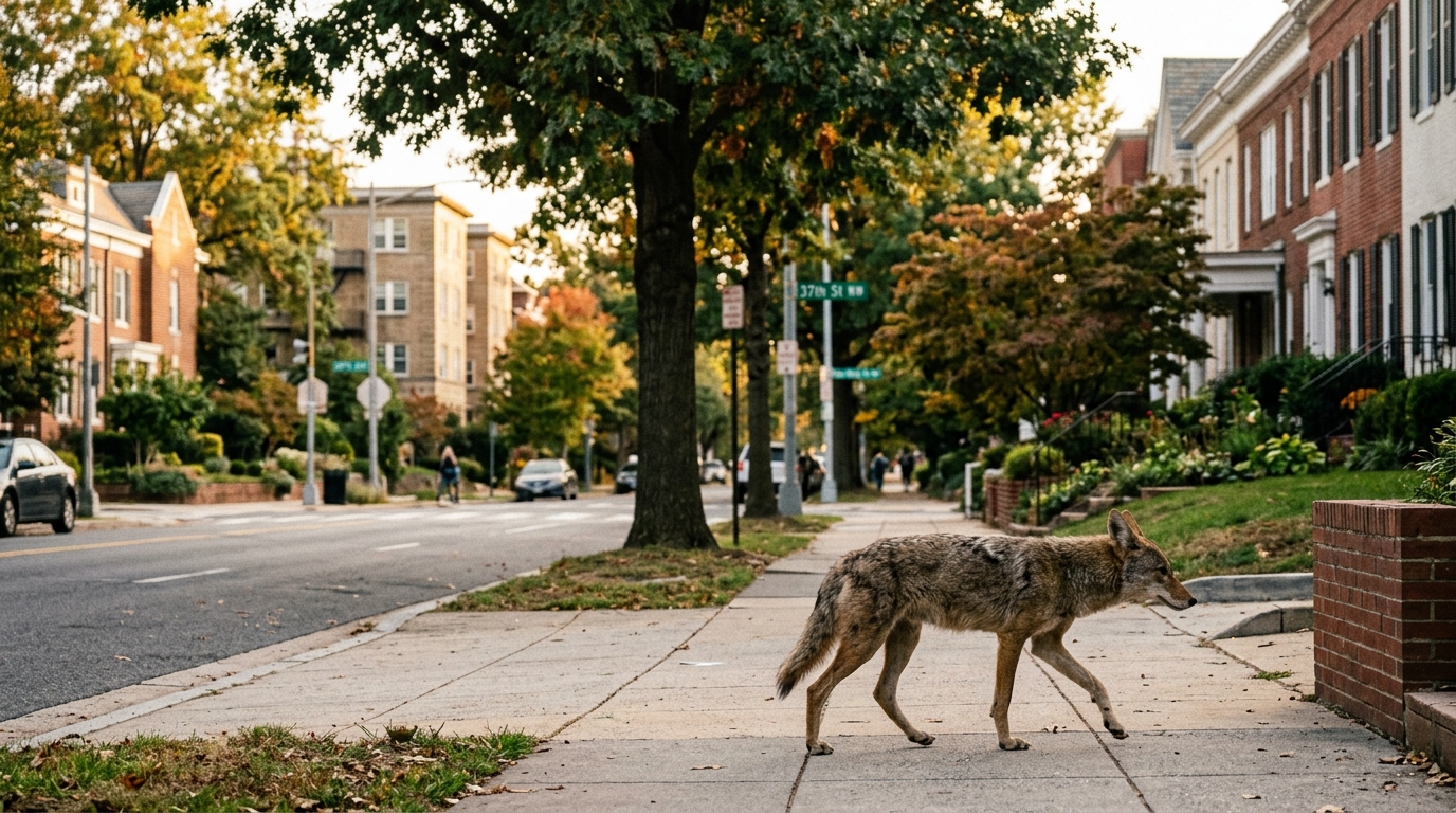 Mystery Canid Spotted Near 37th and Van Ness: Coyote or Fox?