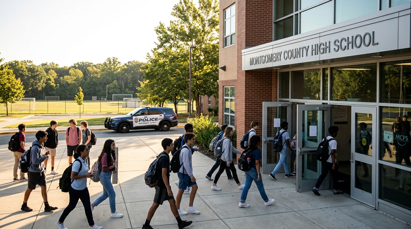 Push to Permanently Station Police in Every Montgomery County High School Gains Momentum