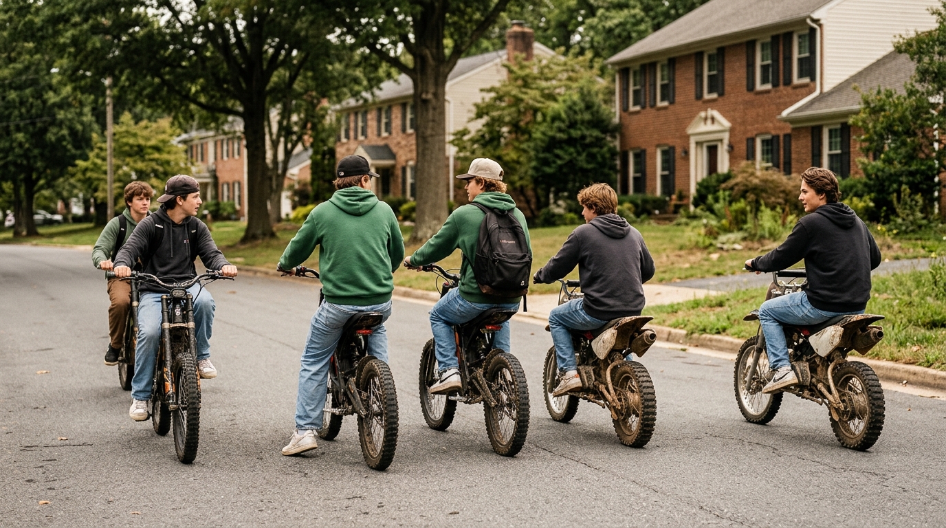 Montgomery County Grapples With Dangerous Teen E-Bike and Dirt Bike Activity on Roads