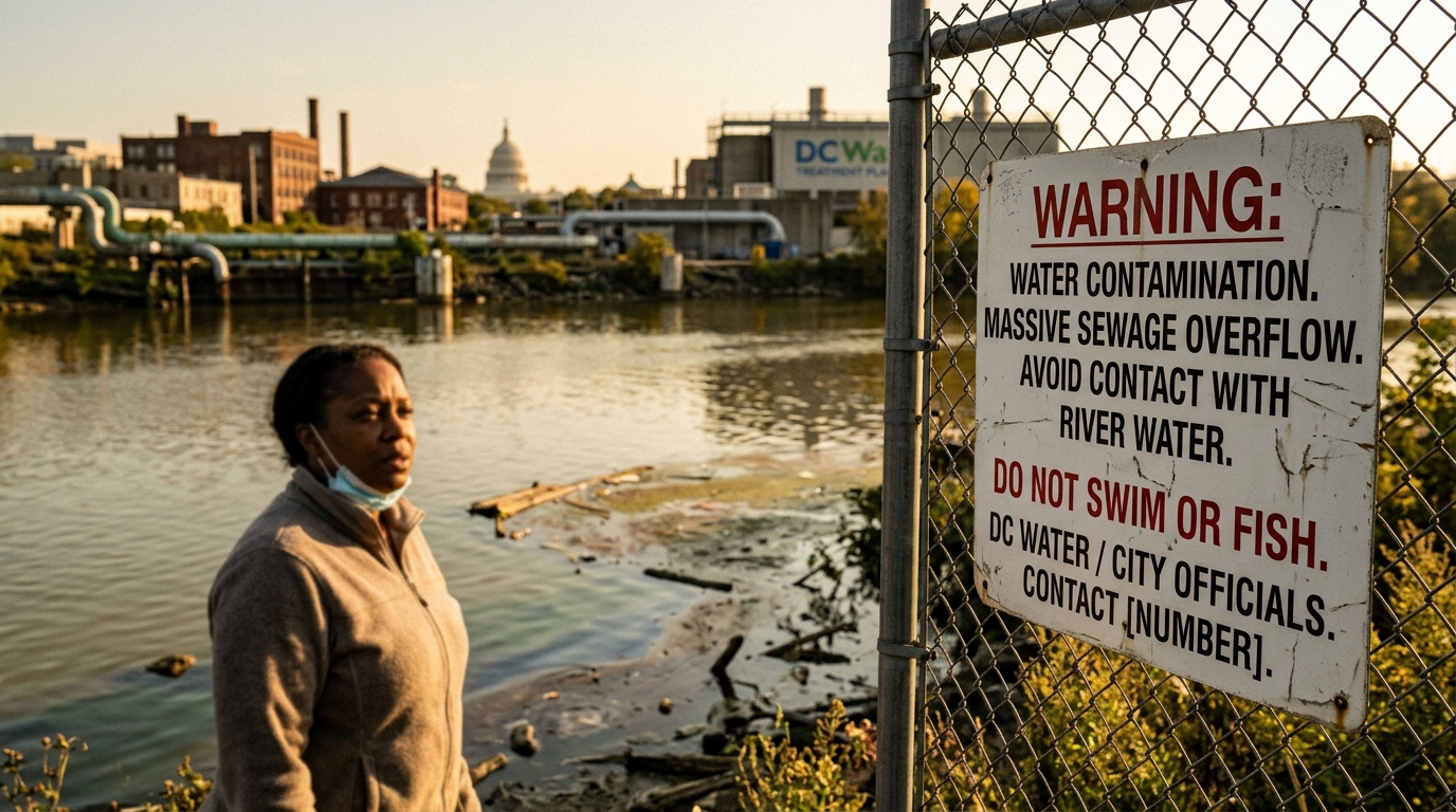 Justice Department Files Complaint Against Washington D.C., DC Water Over "Massive Spill"