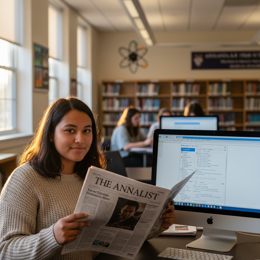 Annandale High School Editor Named Virginia's Top Student Journalist